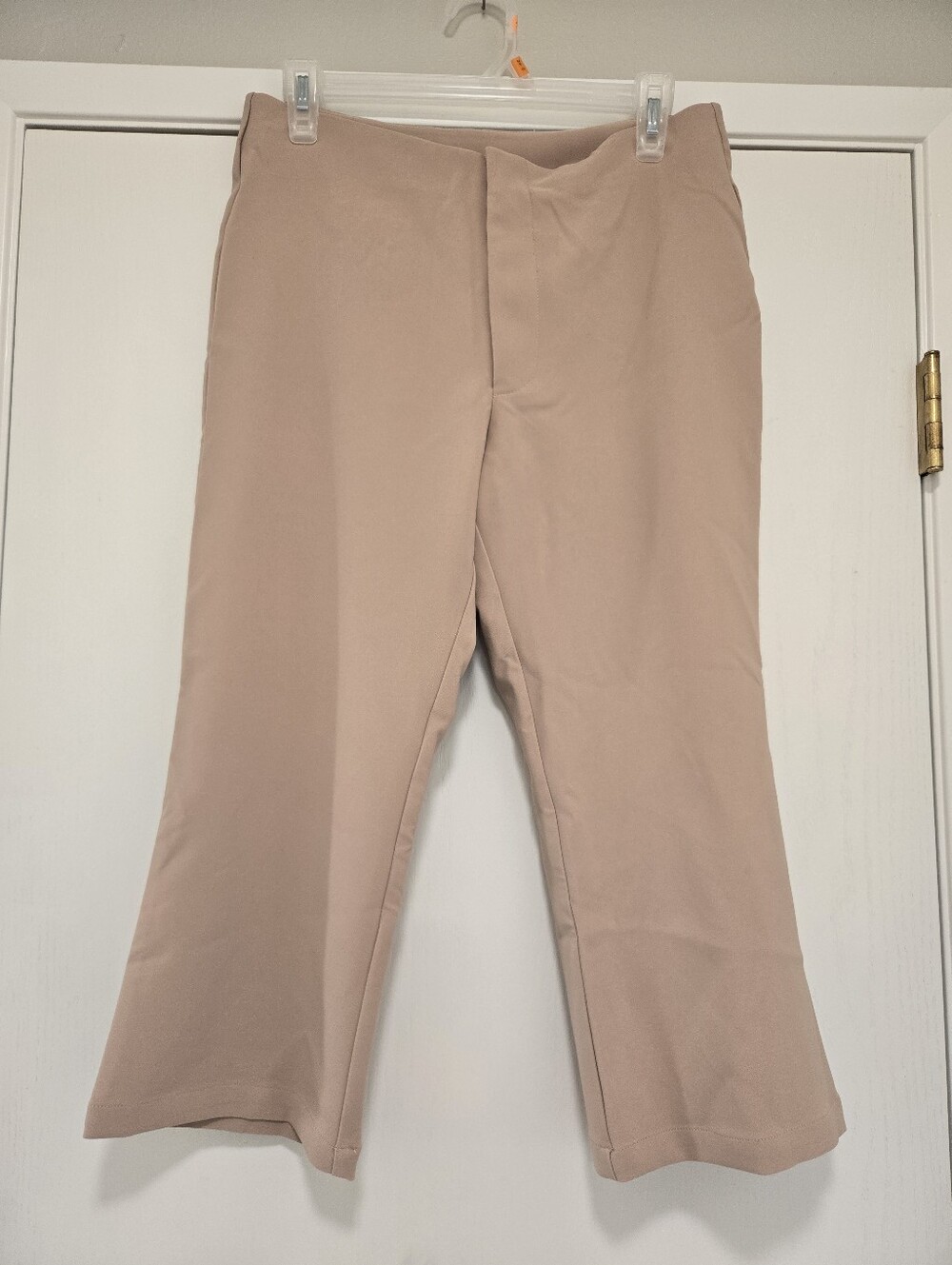 Cider Khaki Capri Stretch Pants